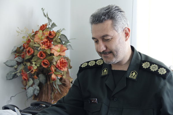   سرهنگ پاسدار علی اصغری همایش بسیج و رسانه