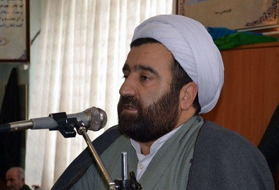 حجت الاسلام امیرنژاد مسئول دفتر نمایندگی ولی فقیه در سپاه میانه