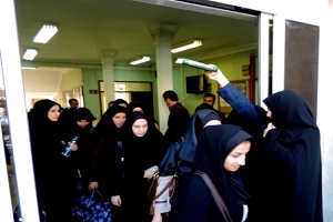 اعزام دانشجویان خواهر دانشگاه های میانه به اردوی راهیان نور