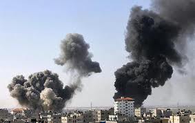 ۳۰ کشته در بمباران یک بازار در الحجه یمن