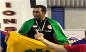 "جلال امیری ماوی" فاتح مسابقات جهانی کیک بوکسینگ ایتالیا شد