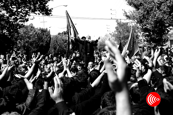 اجتماع عزاداران عاشورای حسینی در شهر میانه برگزار شد+ گزارش تصویری